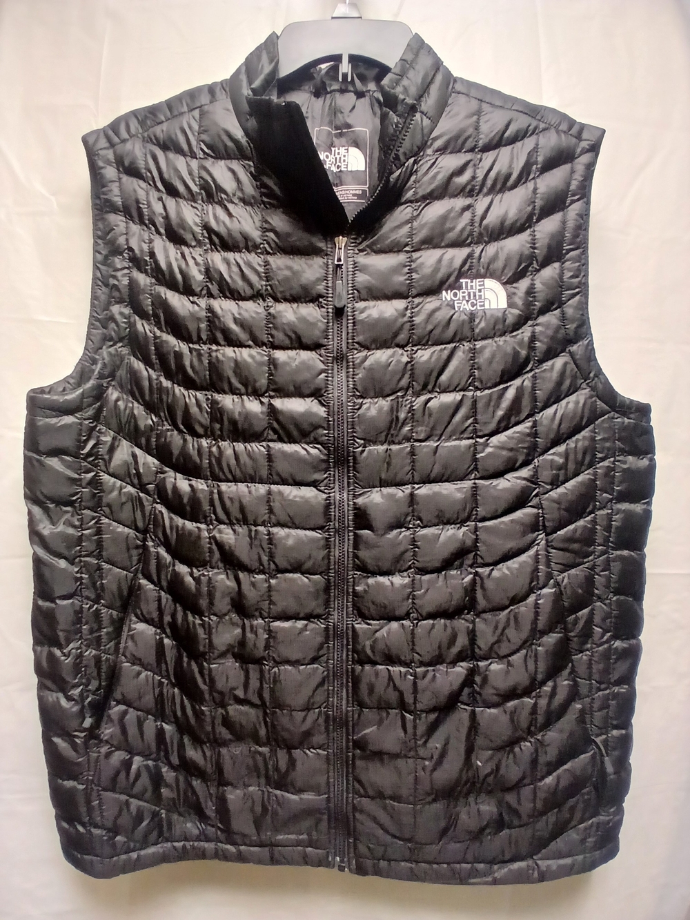 The North Face Men's Black Quilted Packable Insulated Vest